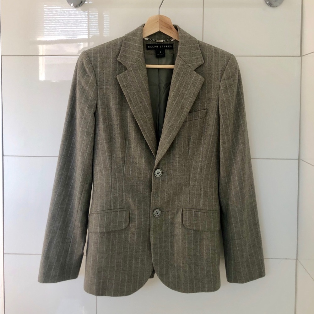 Women’s Ralph Lauren Striped Blazer Size 8